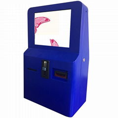 wall mounted touch screen payment kiosk terminal