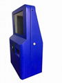 wall mounted touch screen payment kiosk terminal