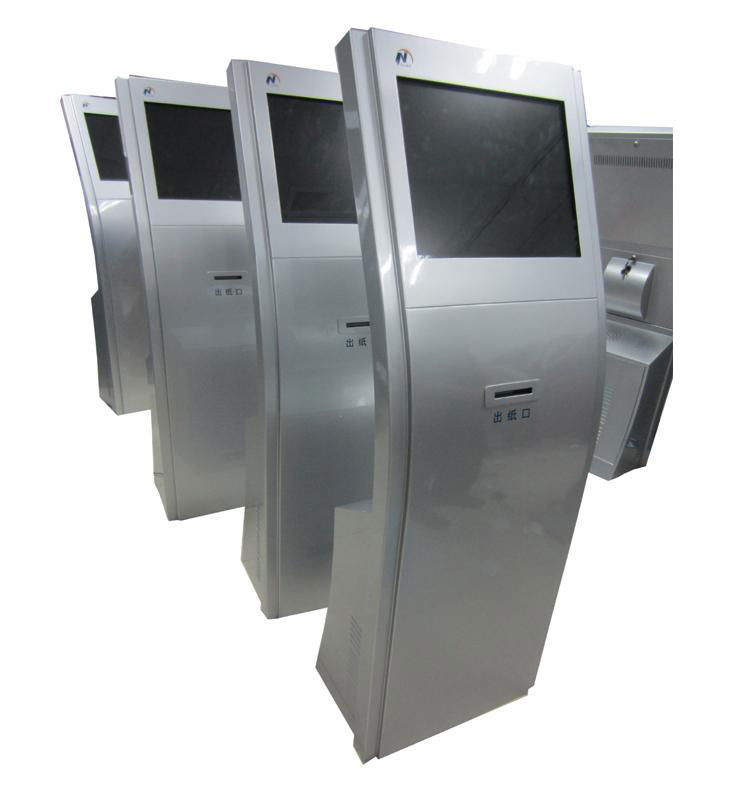 Free standing 80mm thermal printer kiosk 4