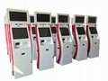 New design dual touch screen payment kiosk