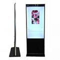 Touch screen digital signage advertising kiosk 