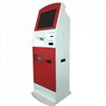 Metal case self pay kiosk frame