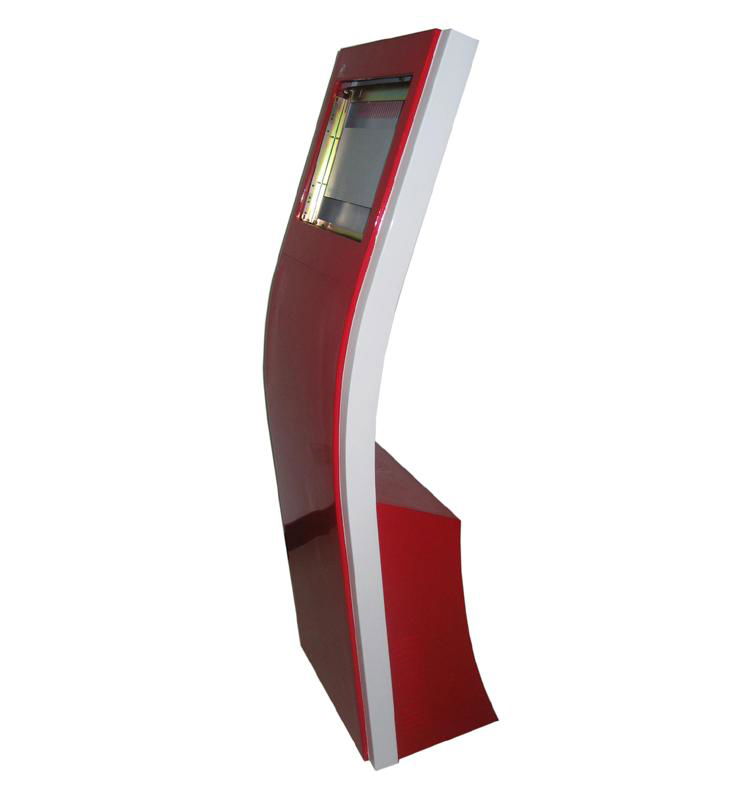 China stand touch computer kiosk cabinet