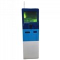 Notes receiver touch service payment kiosk