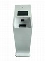 Netoptouch metal case LCD touch check in kiosk