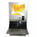 Auto ATM bank kiosk equipment enclosure