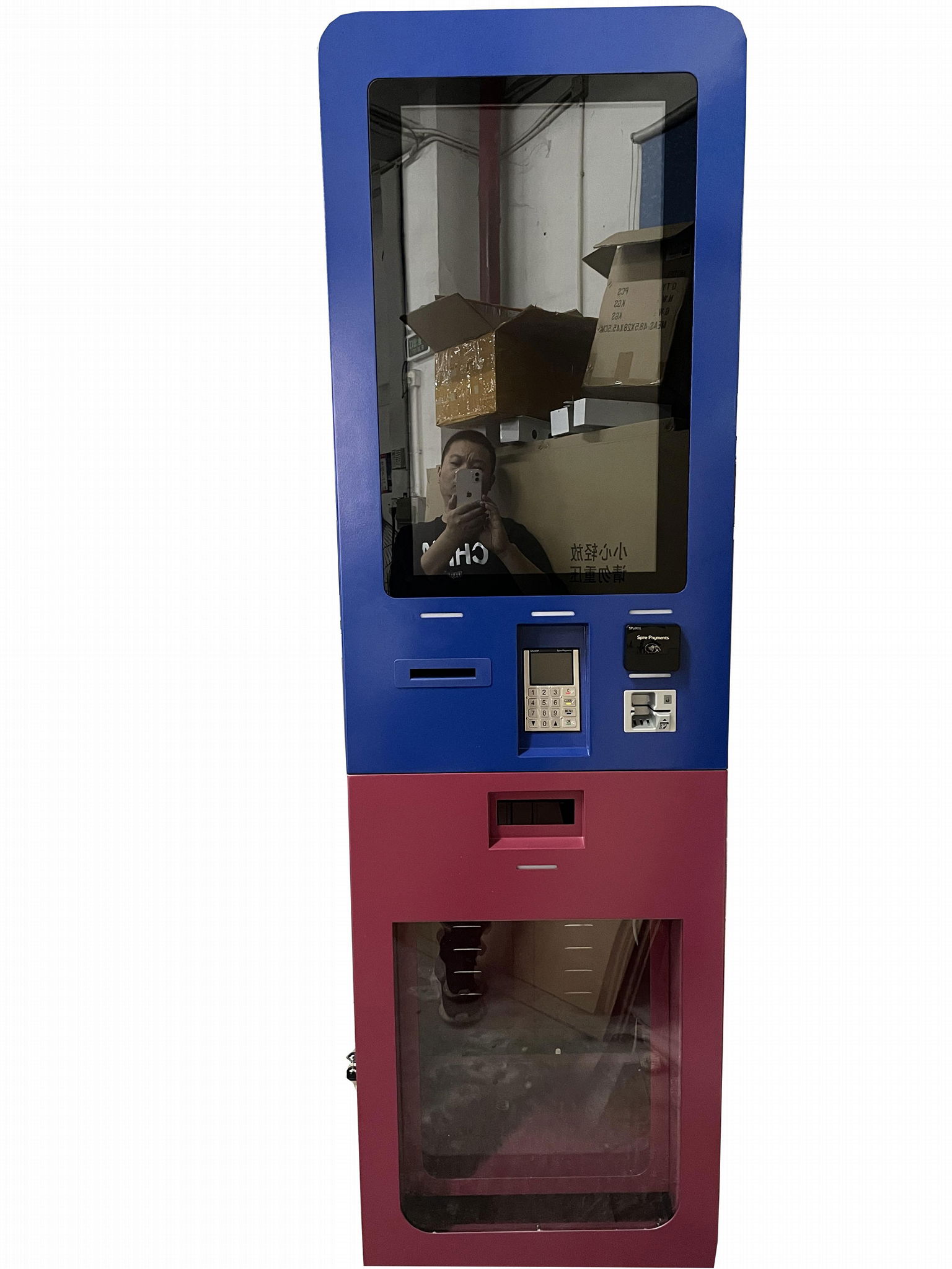 Manufacture of mobile top up kiosk