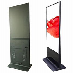 Indoor use free standing digital signage touch screen digital signage kiosk