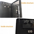 Outdoor use single screen digital signage kiosk totem