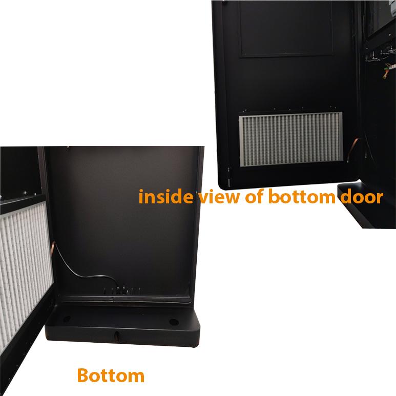 55'' high brightness PCAP capacitive touch screen digital signage kiosk totem 2