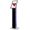 Floor Stand Ticket Printer Kiosk Multimedia Touch Screen Totem 21.5" Kiosk 5