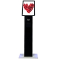 Floor Stand Ticket Printer Kiosk Multimedia Touch Screen Totem 21.5" Kiosk