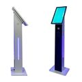 Slim Design 80mm Receipt Printer Qr/Barcode Scanner Self Service Kiosk 4