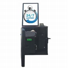 Dual Screen Parking Kiosk Pay Station 21.5 Inch Desktop Restaurant Payment Kiosk