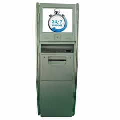 Netoptouch self service printing kiosk with A4 laser printer