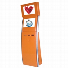 Netoptouch android self service kiosk machine with dual monitors