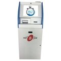 Assembled bitcoin vending ATM kiosk terminal