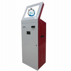 Given change kiosk with bill recycle and coin