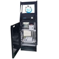 Netoptouch cash collector kiosk with coin acceptor and paper currency acceptor