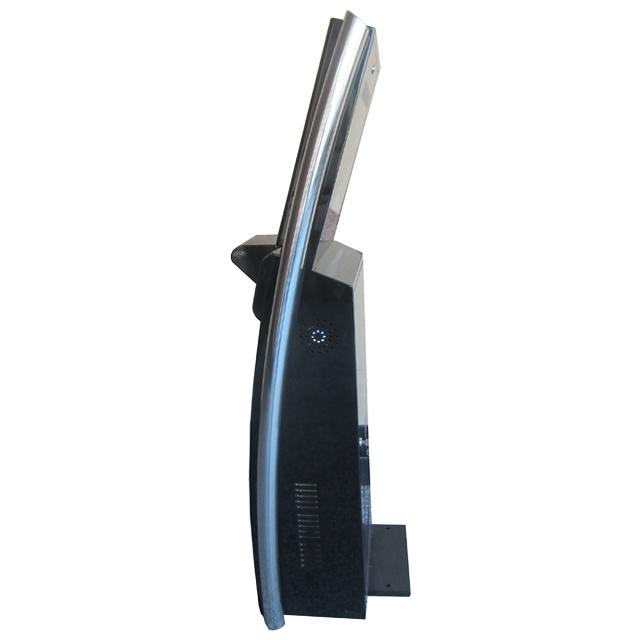 Netoptouch kiosk enclosure with space to hold handset 3