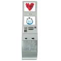 With camera mall touch business double screen kiosk