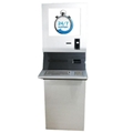 Auto ATM bank kiosk equipment enclosure