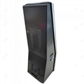 Self service ticketing print touch kiosk with card reader 