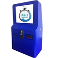 wall mounted touch screen payment kiosk