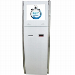 Indoor touch screen info payment kiosk