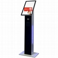 Touch screen self printing kiosk