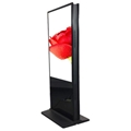 Netoptouch's design Dual screen touch kiosk player for sale