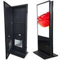 Netoptouch's design Dual screen touch kiosk player for sale