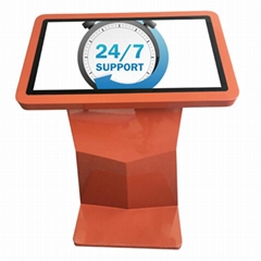Multi touch ad kiosk