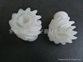 Plastic helical gear