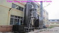 Bathtub Machine Fiber spray system for