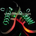 Flashing shoelace