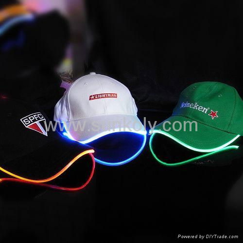 light up cap