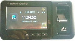 FP528 touch screen time attendance and access control