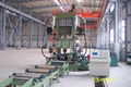  High efficiency short process H-beam welding production line