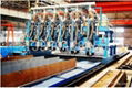 Marine multiple T - profile production line