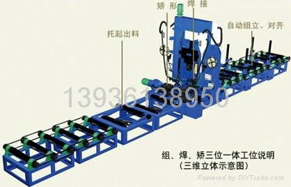 H型鋼自動焊接生產線