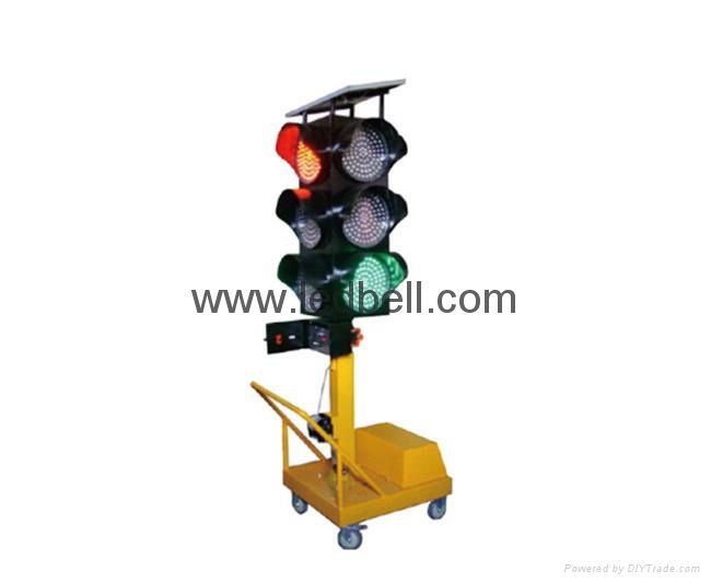 IP65 Solar Wireless Portable Traffic Light  2