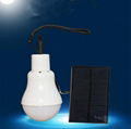 Solar power portable emergency bulbs home lighting system