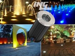 1watt led paving road dock underwater helipad light marker