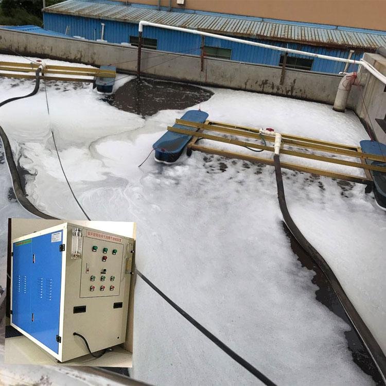 河道曝氣機污水處理廠脫色脫氮增氧除臭除藻專用曝氣設備