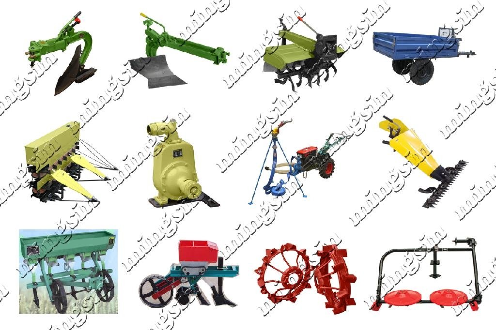 Implements of MX101 Walking Tractor