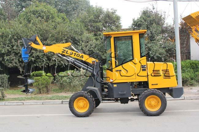 ZL910A Wheel Loader with Digger