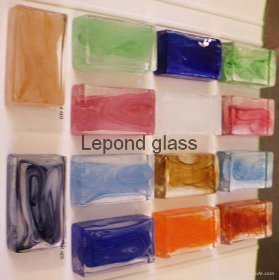 solid glass brick