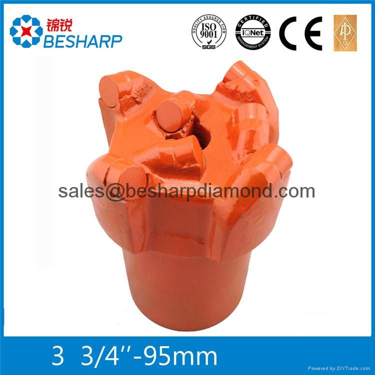 PDC flat face drill bit/PDC flat-head drill bit/PDC pillar bit/PDC button bit 3