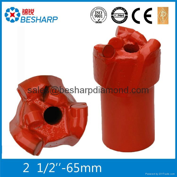 PDC flat face drill bit/PDC flat-head drill bit/PDC pillar bit/PDC button bit 4